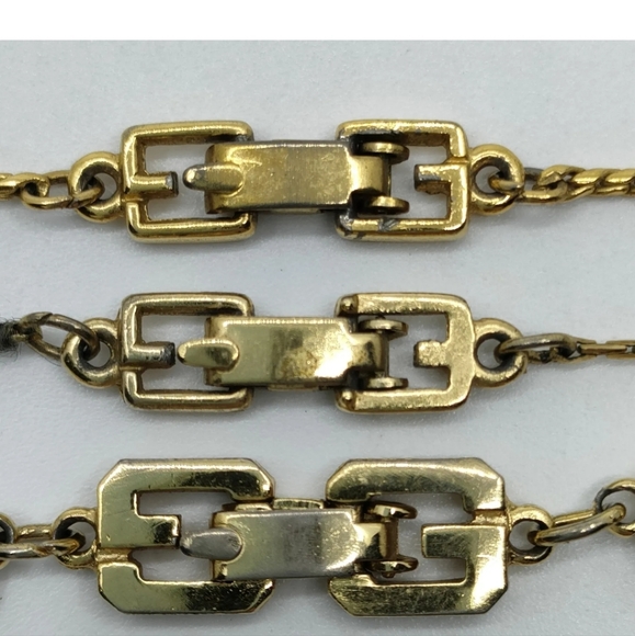 Givenchy Necklace Bracelet Metal Gold Metal - Picture 13 of 15